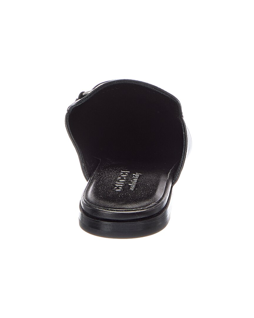 Gucci Horsebit Leather Mule