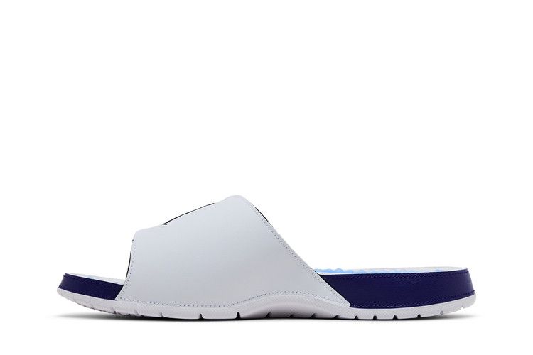 Jordan Hydro 5 Retro Slide White New Emerald Grape Ice Black