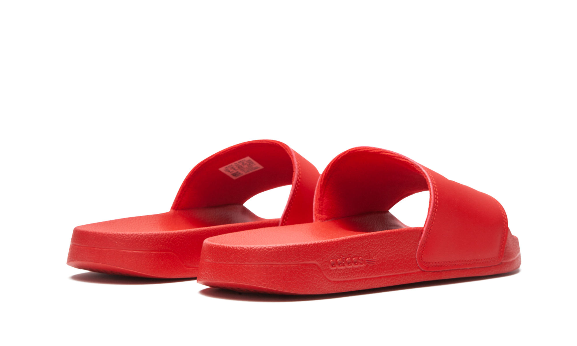 ADILETTE LITE SLIDES "RED WHITE" FU8296