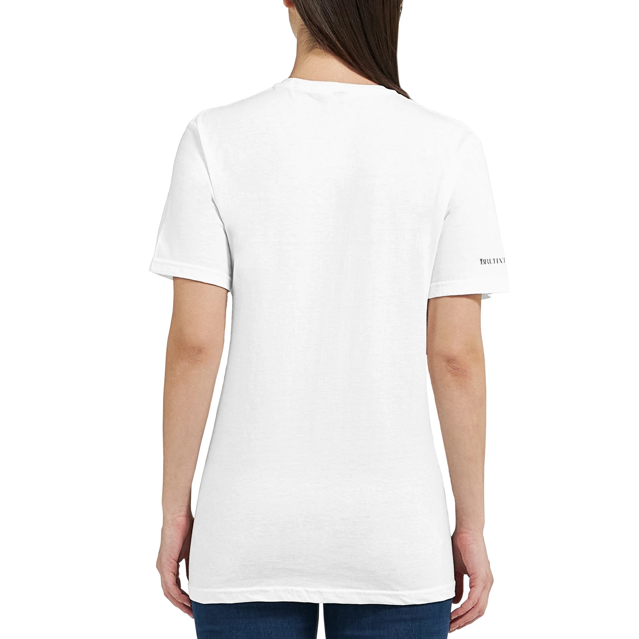 Tea. Crochet. Sleep. Repeat! Colourful Fitted T-shirt by Brunaticality