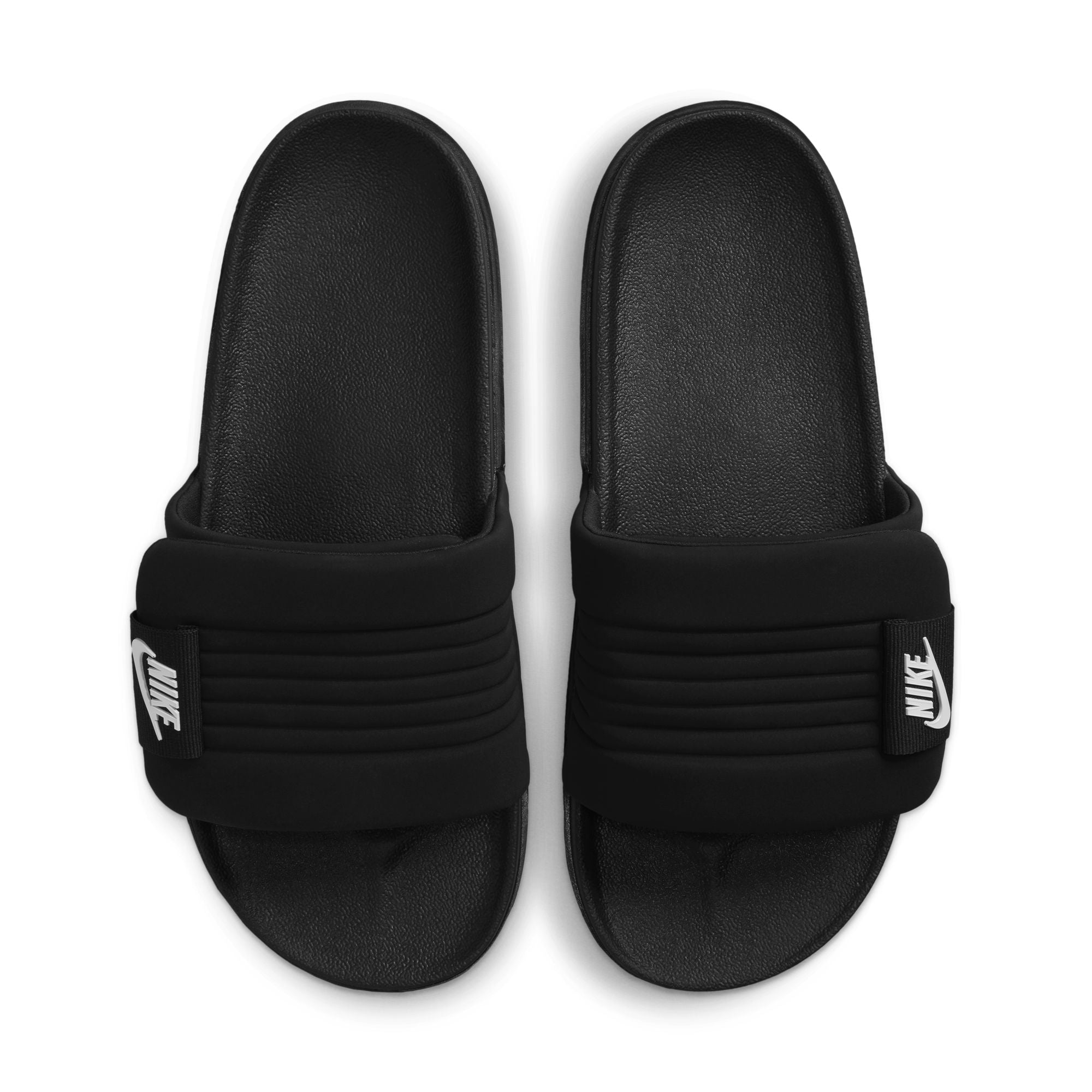 Nike Mens Offcourt Adjust Slides - Black