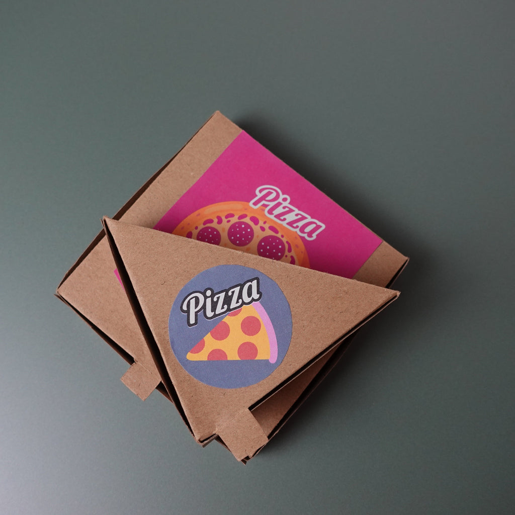 Crochet Pizza Coasters Written Pattern and Pizza Boxes Templates, Crochet Pattern, Crochet Pizza, Pizza, Brunaticality