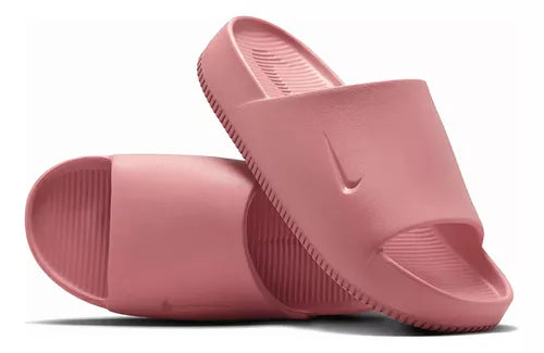 Nike Women's Calm Slides  - Canyon Pink / Canyon Pink / Canyon Pink
