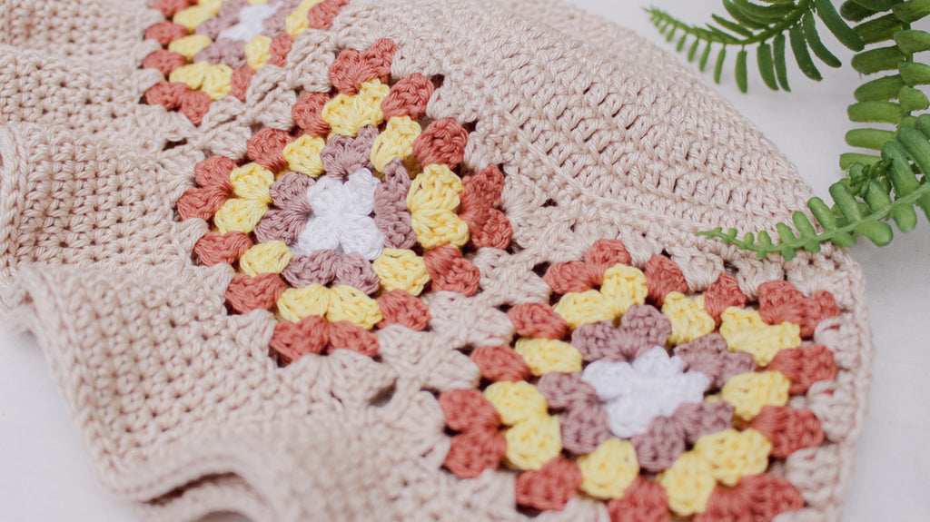Crochet Granny Square Bucket Hat Written Pattern - DUNE Bucket Hat Crochet Pattern By Brunaticality