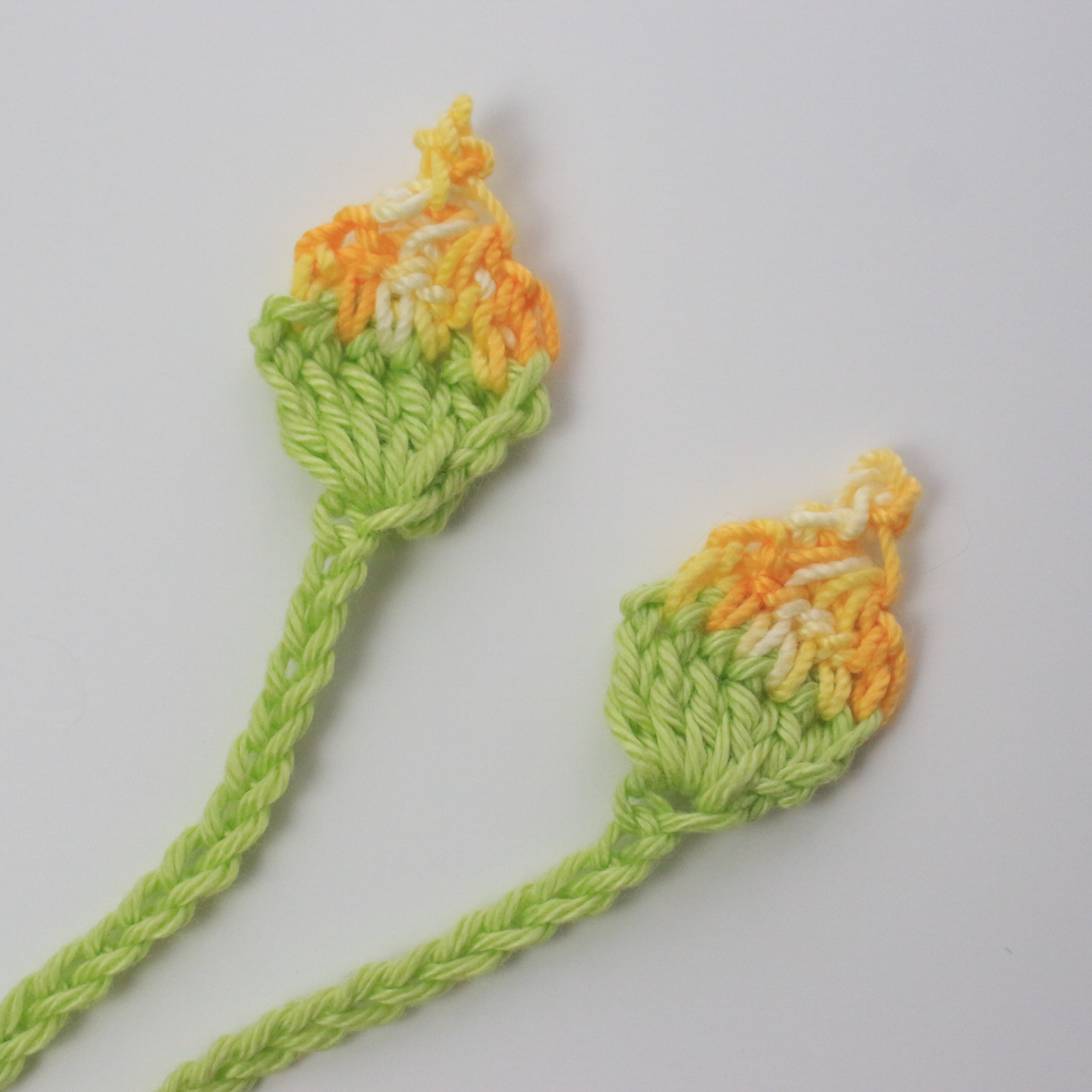 Flowers and Leaves Crochet Pattern - 3 flowers & 3 leaves, crochet flowers and leaves pattern, crochet flowers, crochet leaves