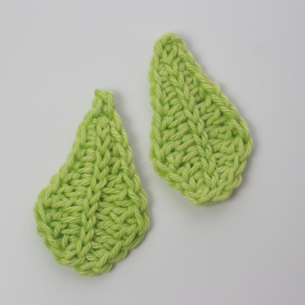 Flowers and Leaves Crochet Pattern - 3 flowers & 3 leaves, crochet flowers and leaves pattern, crochet flowers, crochet leaves