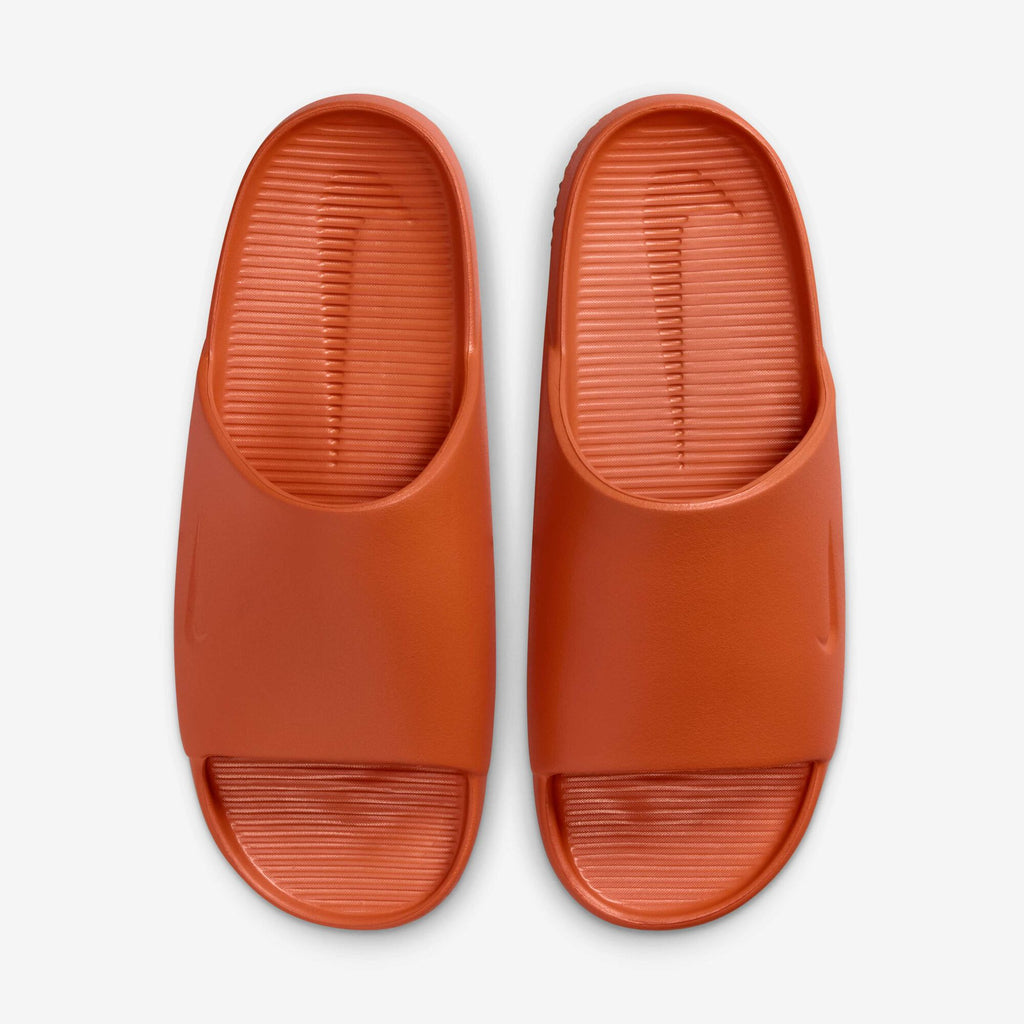 Nike Men's Calm Slides - Campfire Orange / Gum Medium Brown