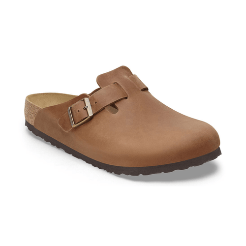 Birkenstock Men's Boston Cognac Oiled Leather