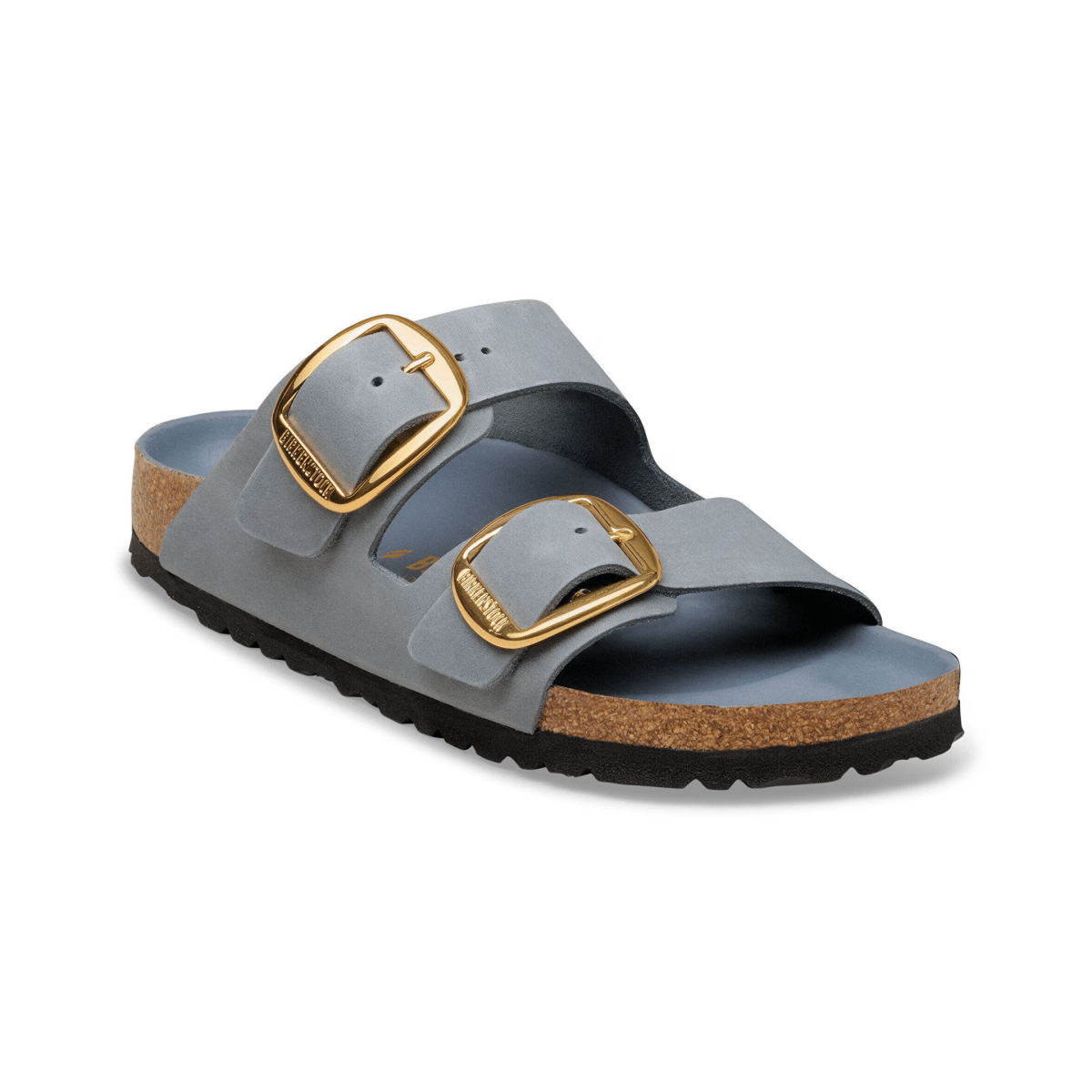 Birkenstock Women's Arizona Big Buckle Oiled Leather Basalt Grey