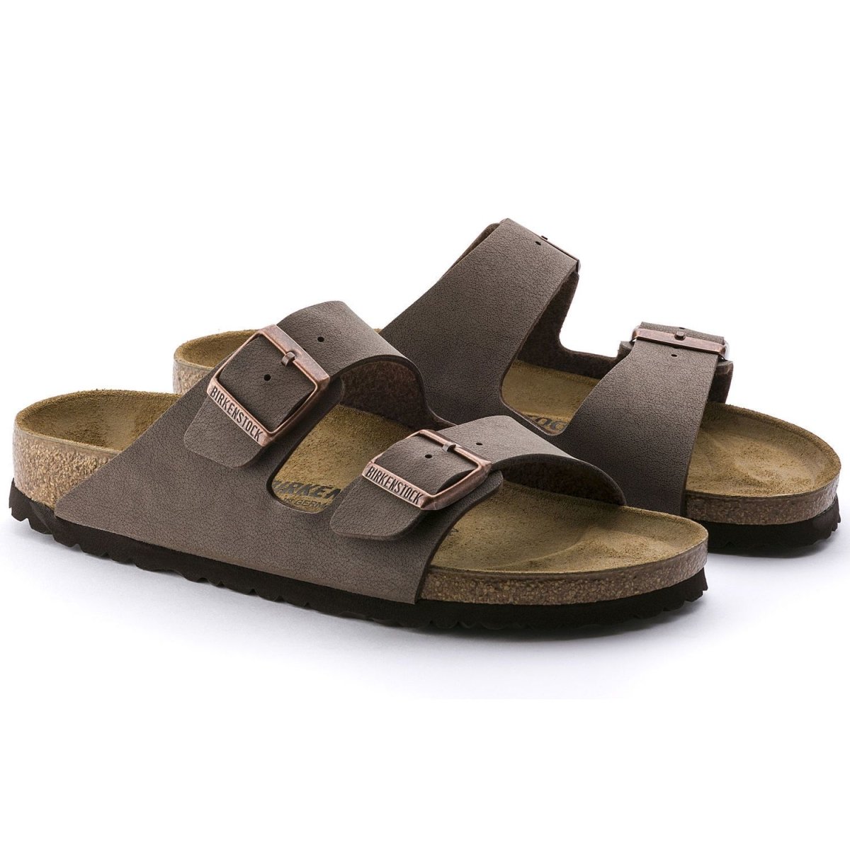 Birkenstock Women's Arizona Birko-Flor Nubuck Mocha