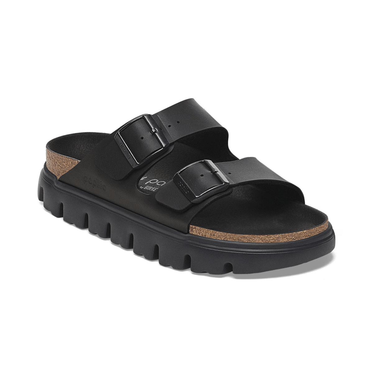 Birkenstock Women's Arizona Chunky Birko-Flor Black/Black