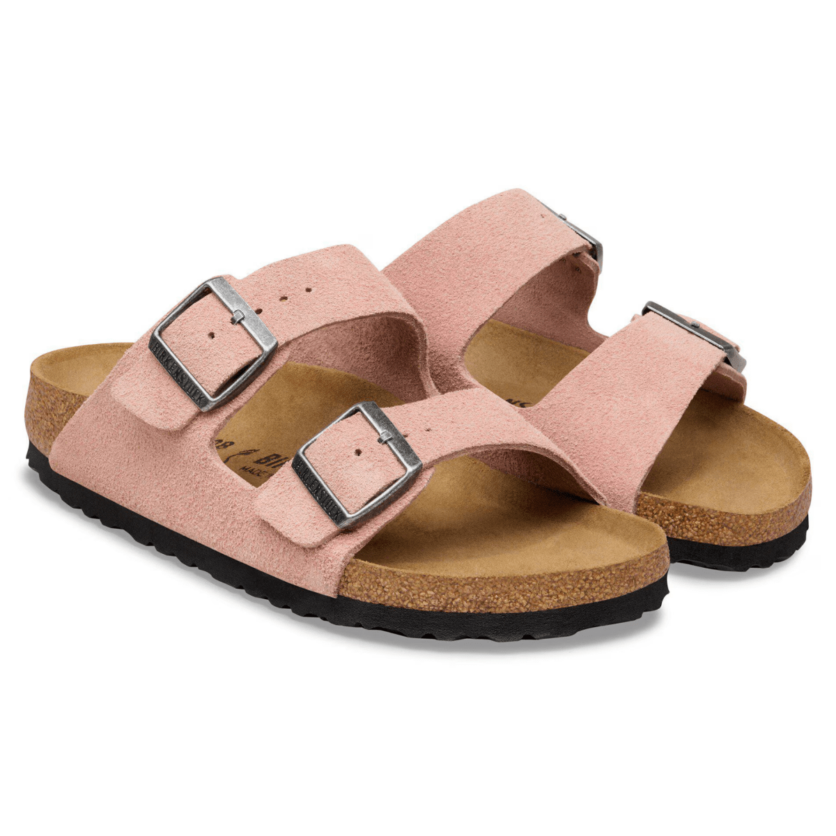 Birkenstock Women's Arizona Pink Clay Suede