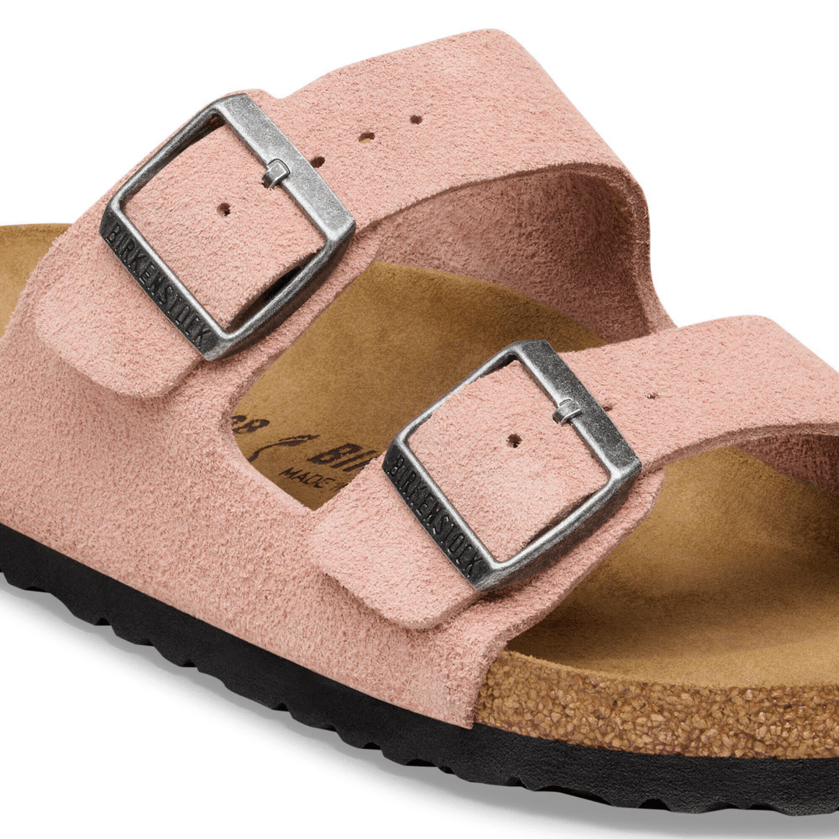 Birkenstock Women's Arizona Pink Clay Suede