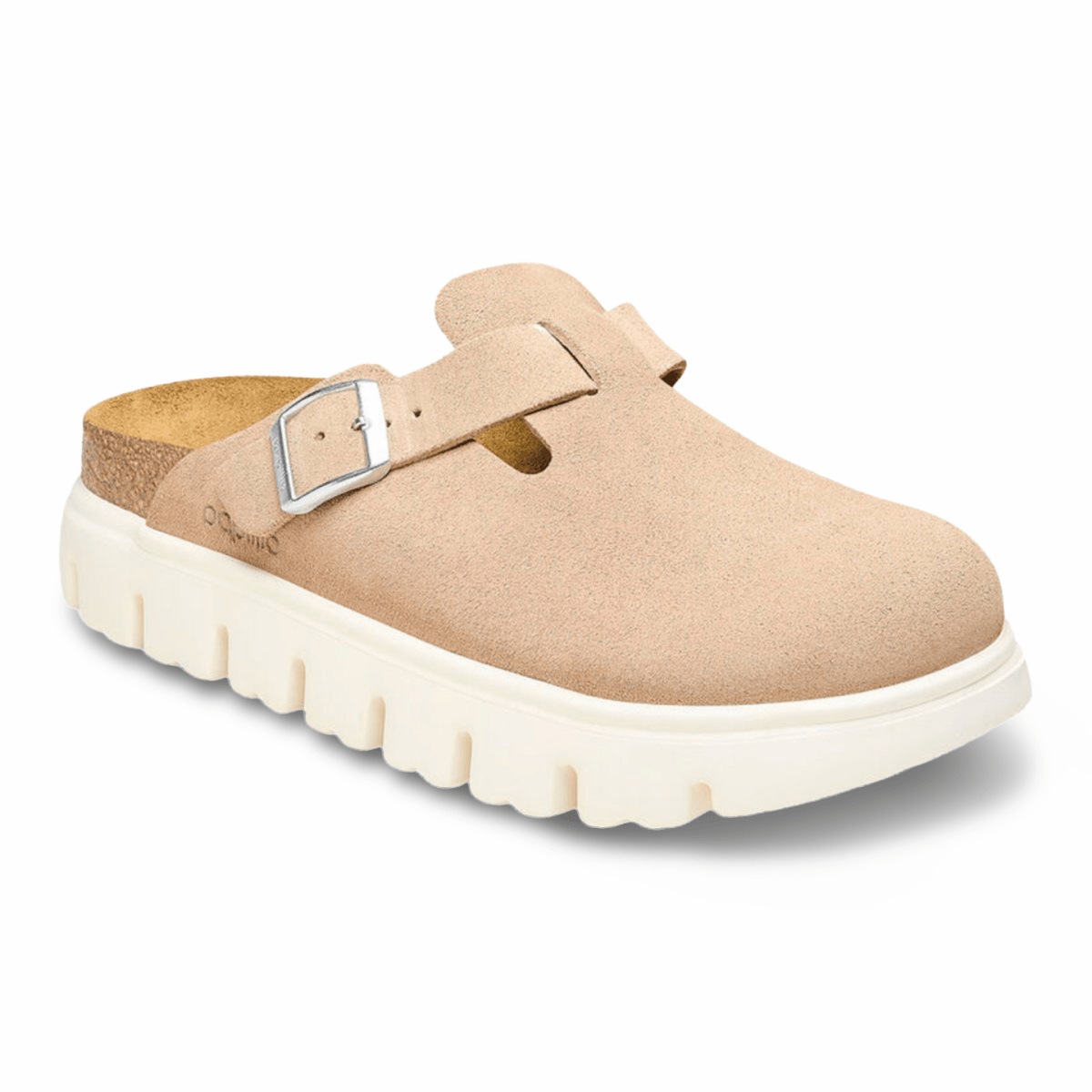 Birkenstock Women's Boston Chunky Warm Sand Suede