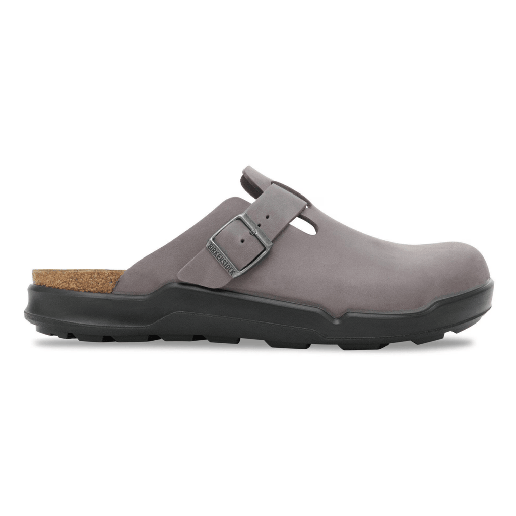 Birkenstock Men's Boston Crosstown Rugged Iron Oiled Leather