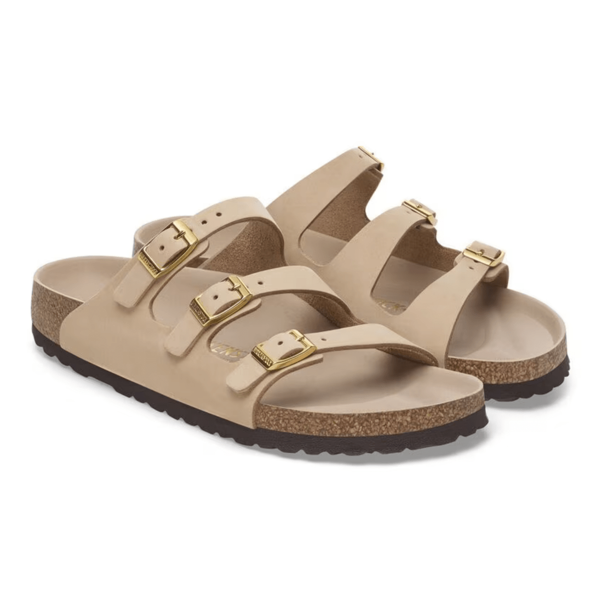 Birkenstock Women's Florida Sandcastle Nubuck