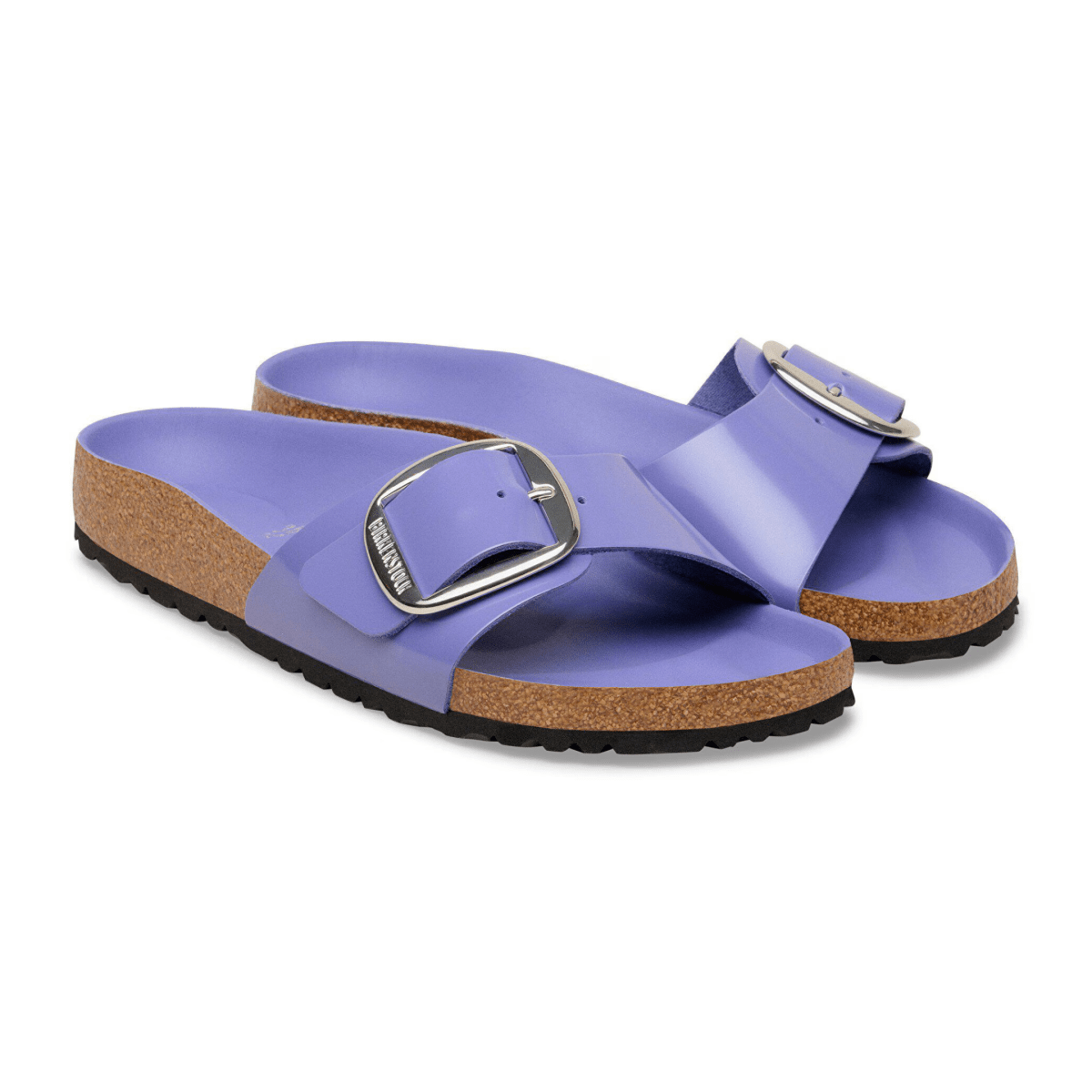 Birkenstock Women's Madrid Big Buckle High-Shine Purple Dusk