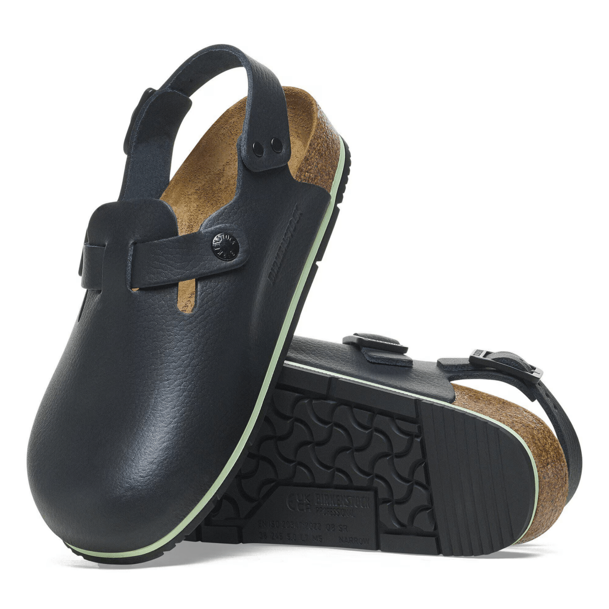 Birkenstock Women's Tokio Pro Black Leather