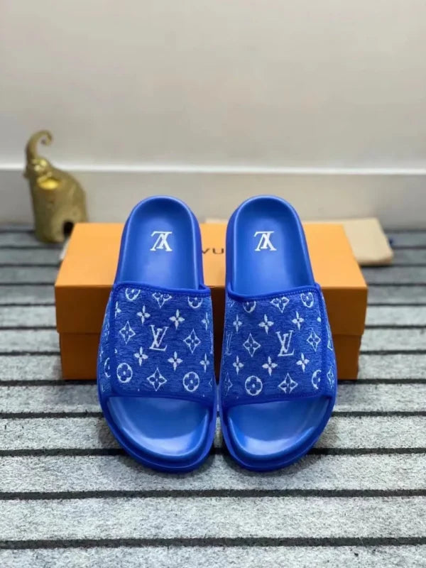 Louis Vuitton Monogram Logo Sandals